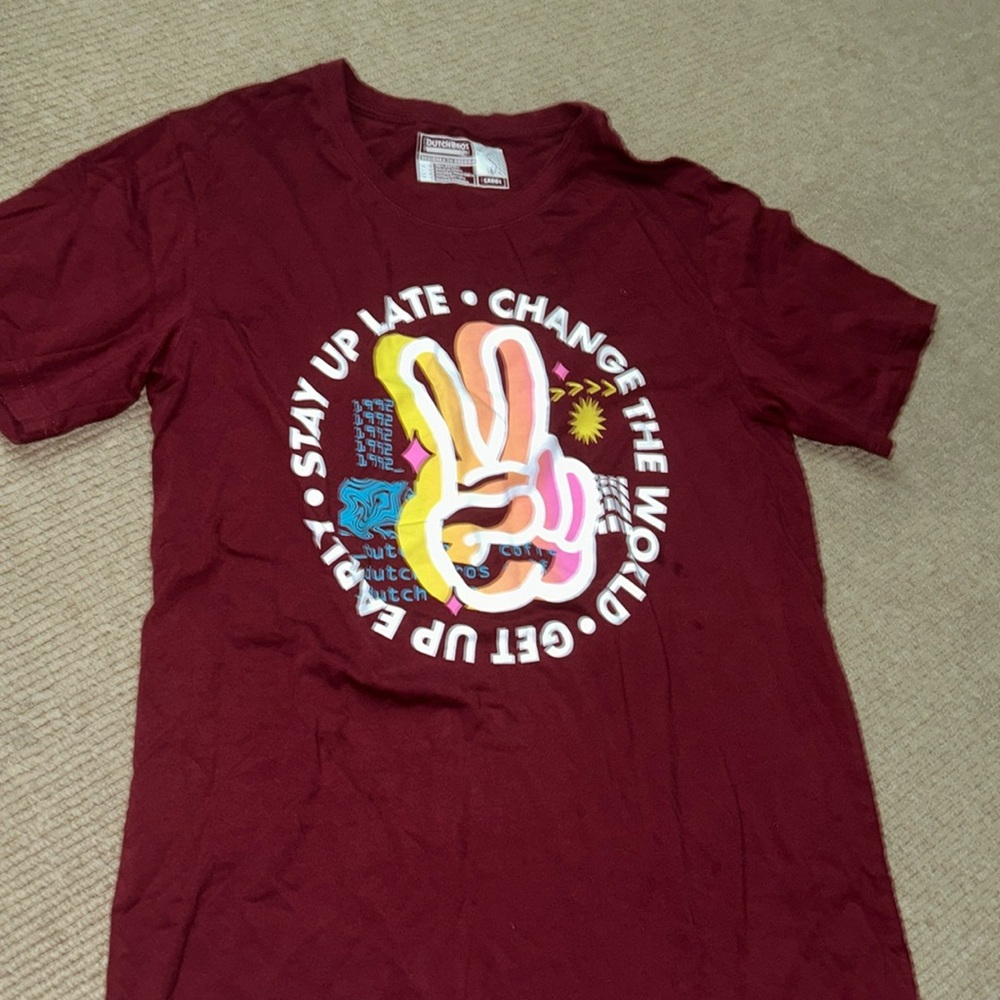 Dutch bros large men’s t shirt